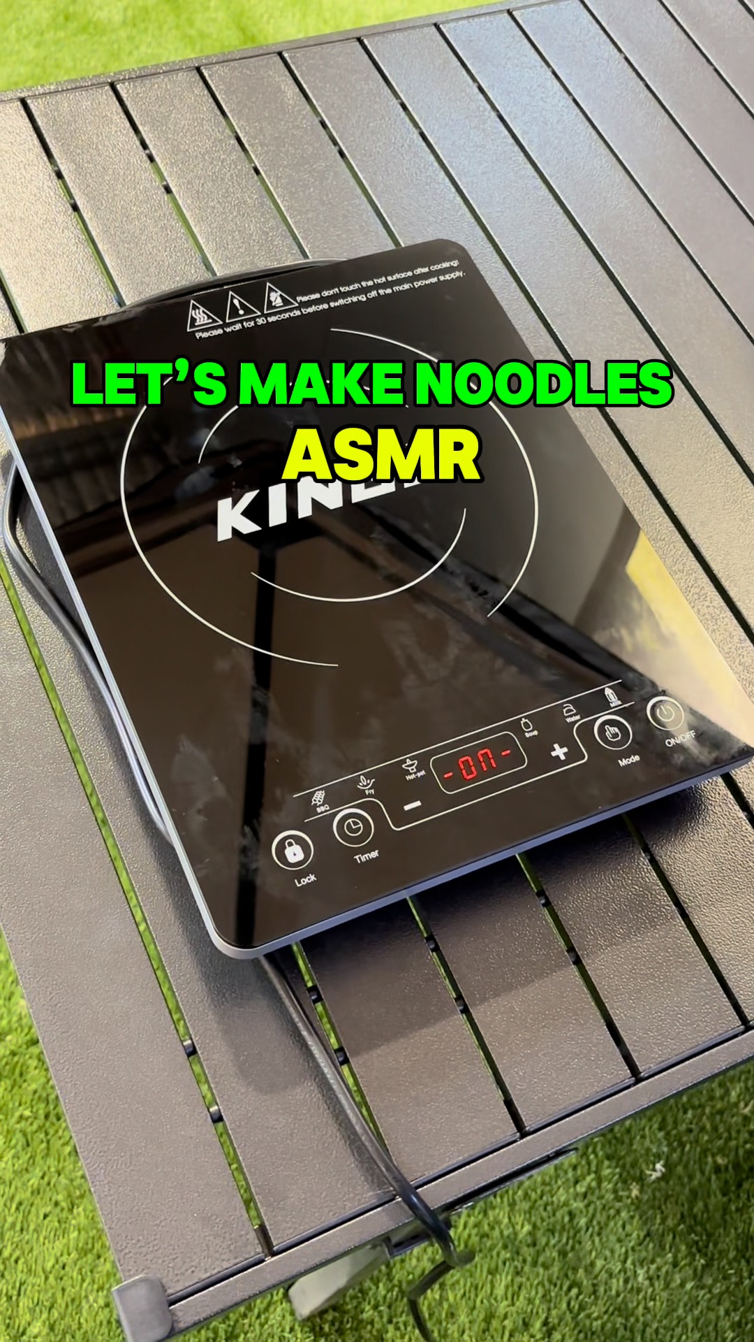 Time for some ASMR 🍜🔥 … sit back and follow along as we whip up noodles ...