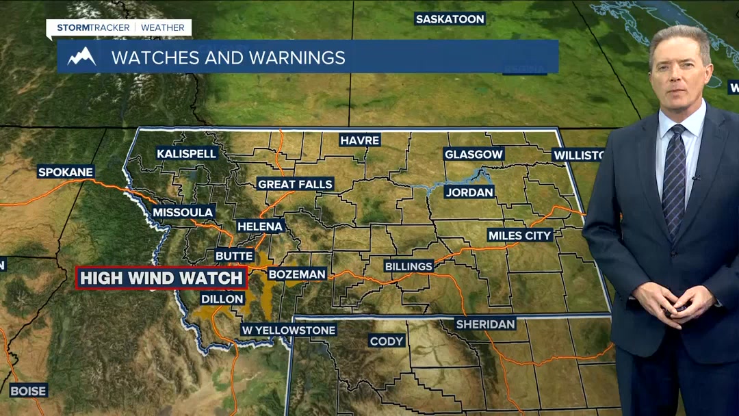 A ridge of high pressure is controlling the weather of Montana and ...