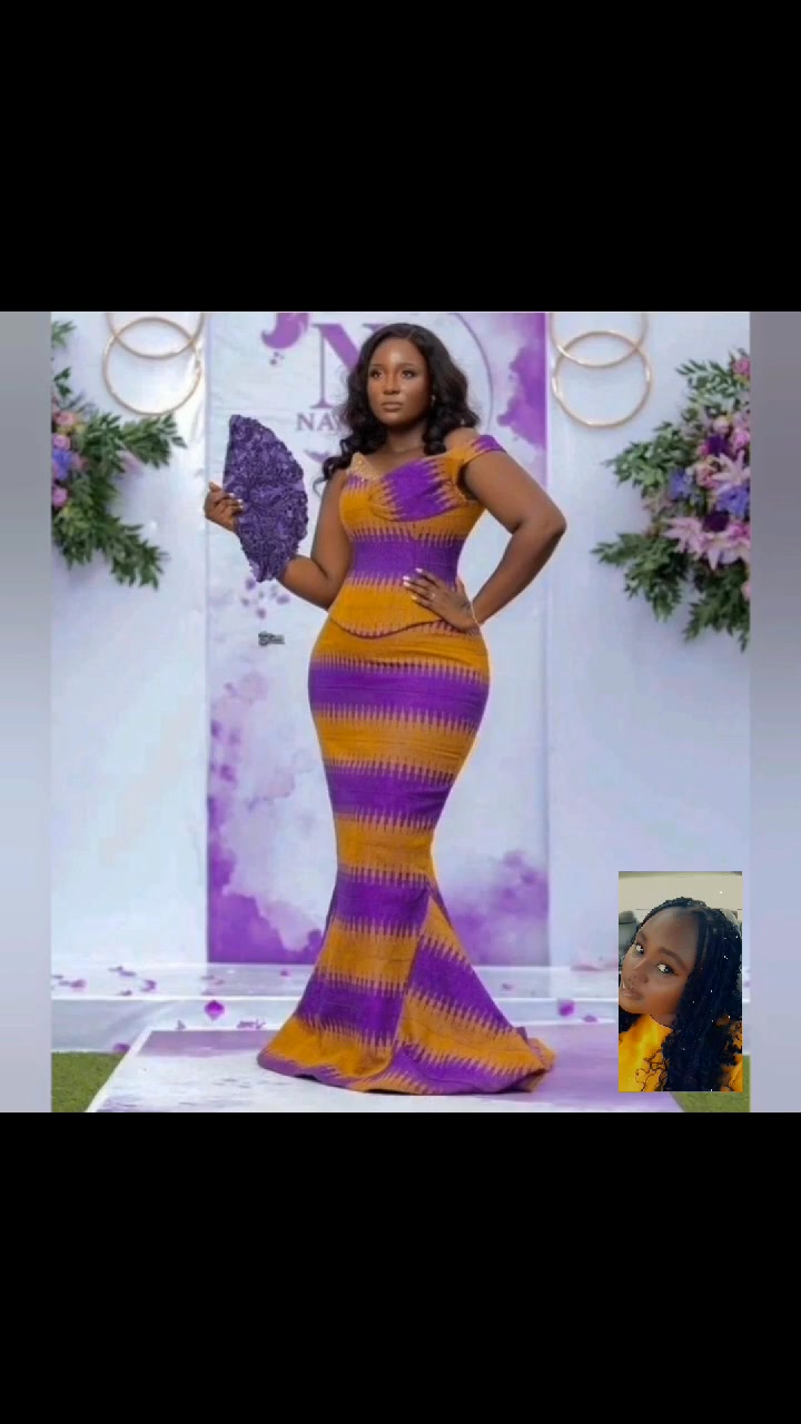 engagement dresses in ghana Kente styles for engagement/weddings Part 7 | joemleycouture Color:White / Natural Ankara SSXMAS30 Sleeve Kitenge Fitting Dress