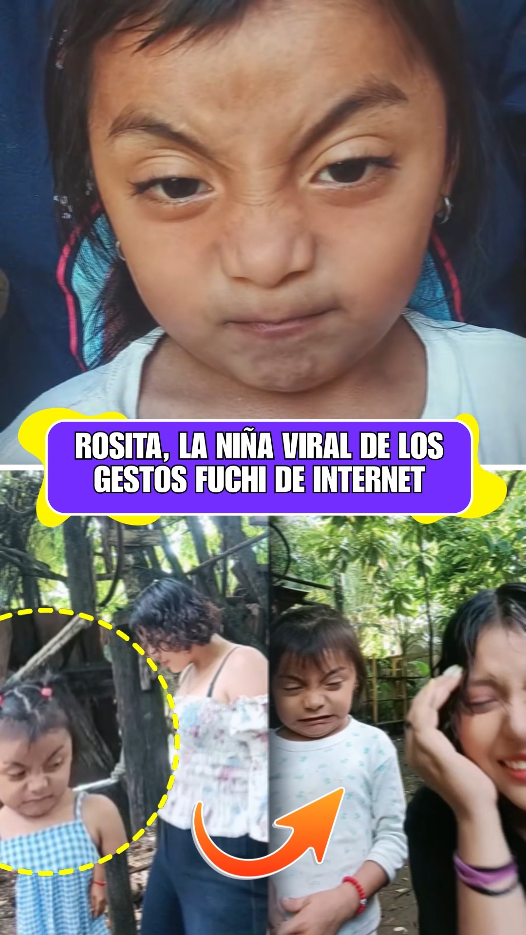 Rosita, la niña viral de los gestos FUCHI de internet | Novel Info ...