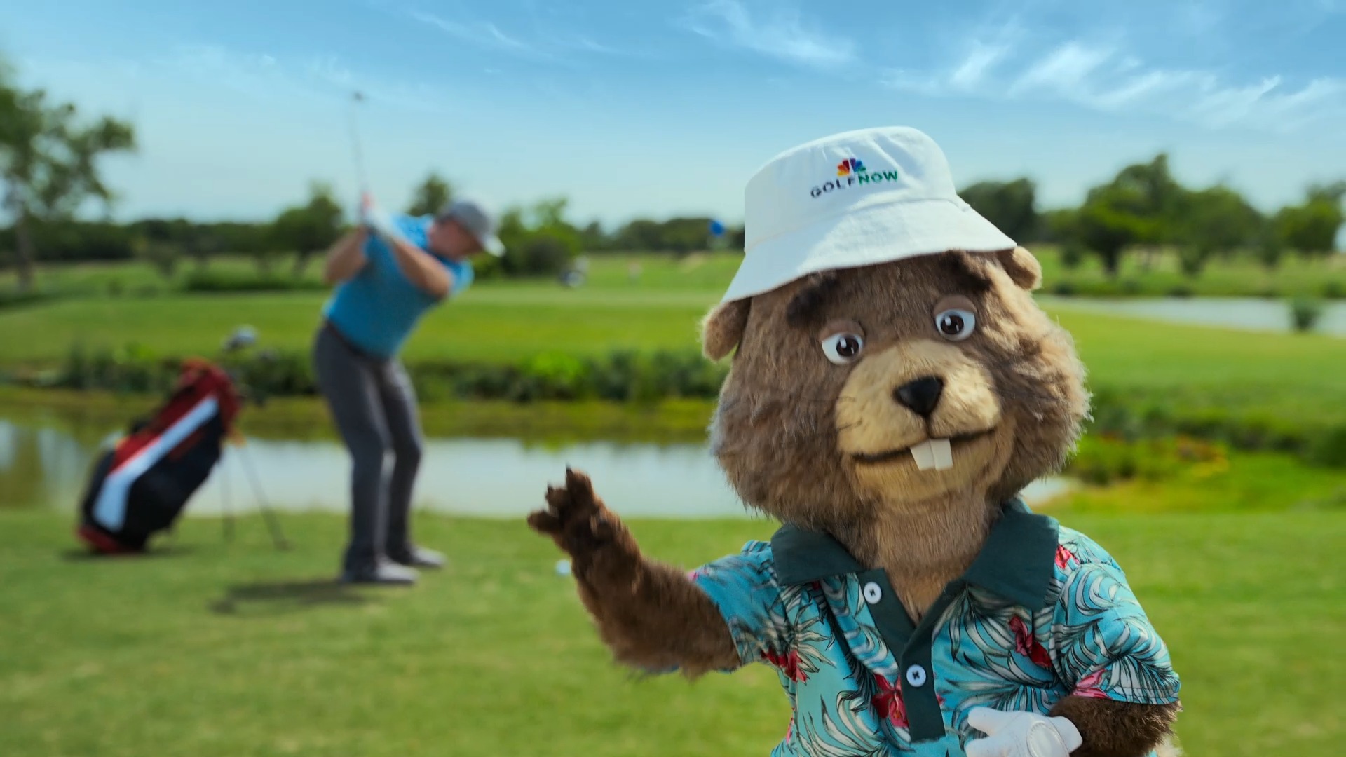 He's a golfer! He's a gopher! He's a golpher! Introducing the