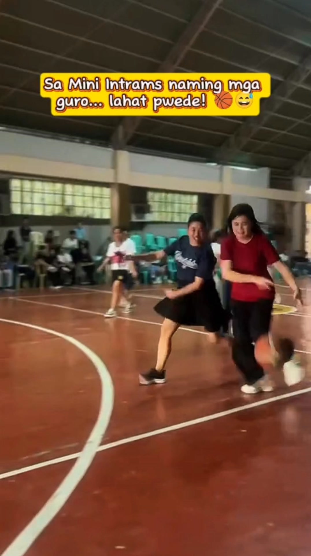 Sa Mini Intrams naming mga guro, lahat pwedeng pwede.... Wala nang ...