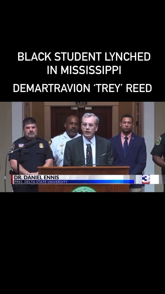 Black people don’t lynch themselves. Trey Reed was lynched and hung ...
