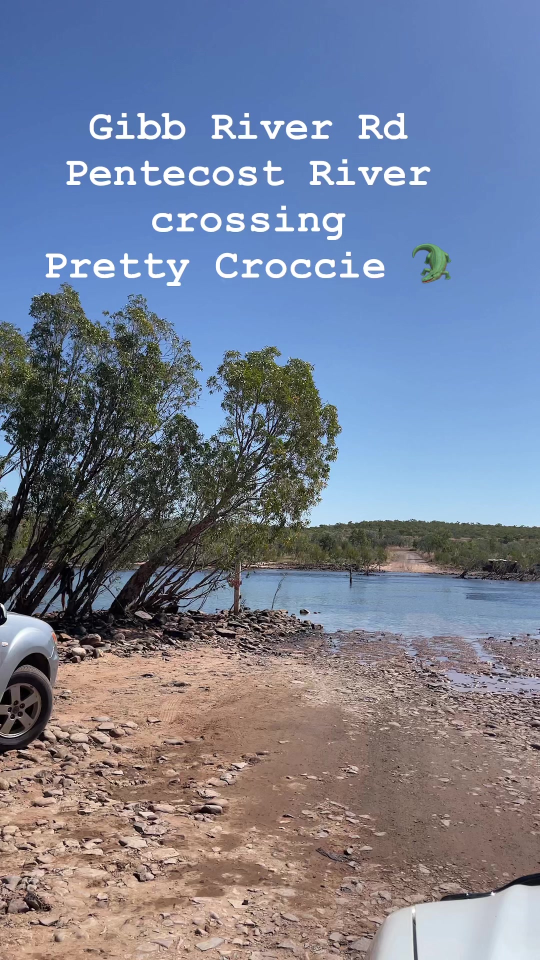 Pentecost River is a renowned crossing at the eastern end of the 600km ...