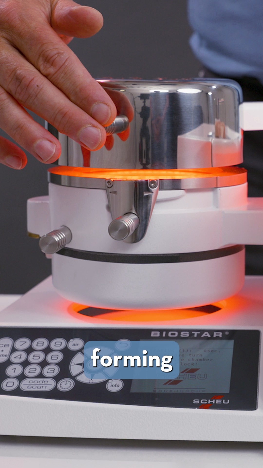 The Biostar® is simple to operate! Staff of all skill levels can ...