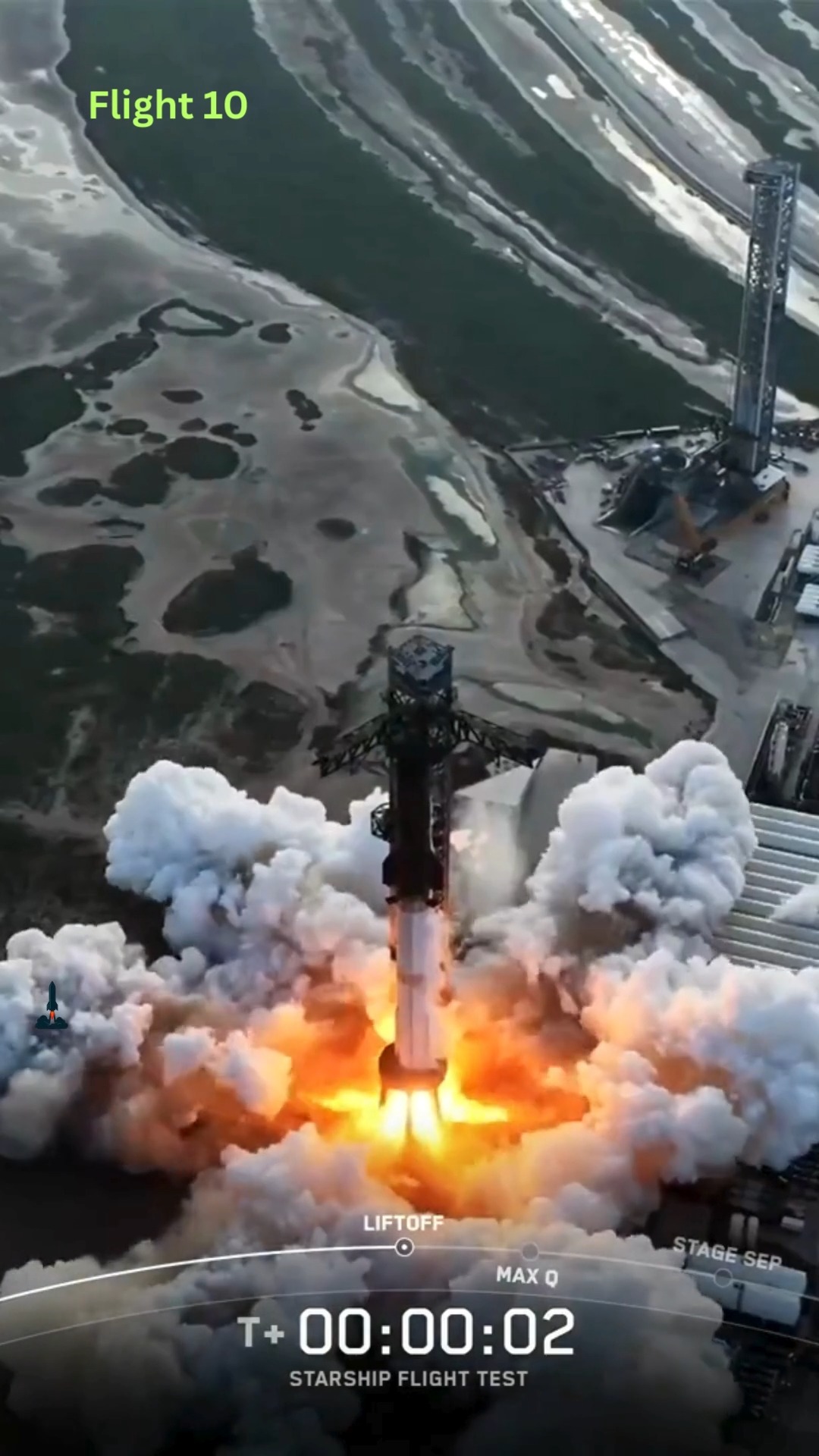 STARSHIP FLIGHT 10 BLASTS OFF! Witness the future of space exploration ...
