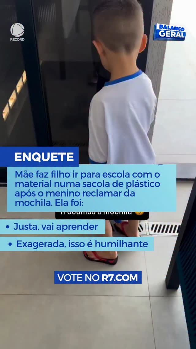 Uma mãe de Goiânia decidiu ensinar o filho de 5 anos depois que ele se ...
