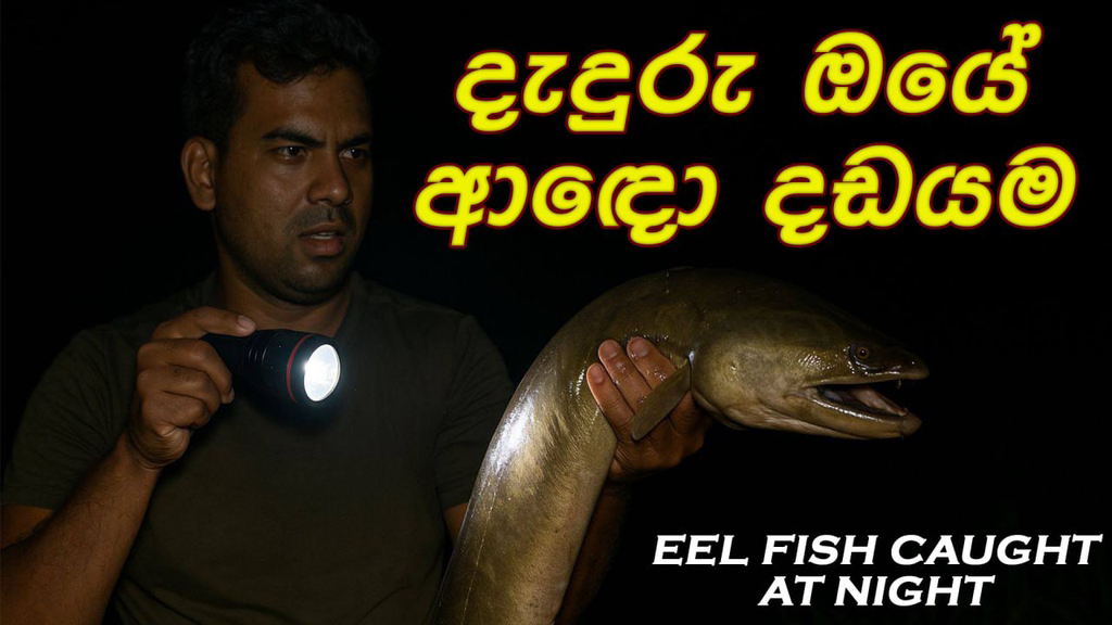 Easy Eel Fish Catching in Deduru Oya 🇱🇰 | Traditional Sri Lankan ...