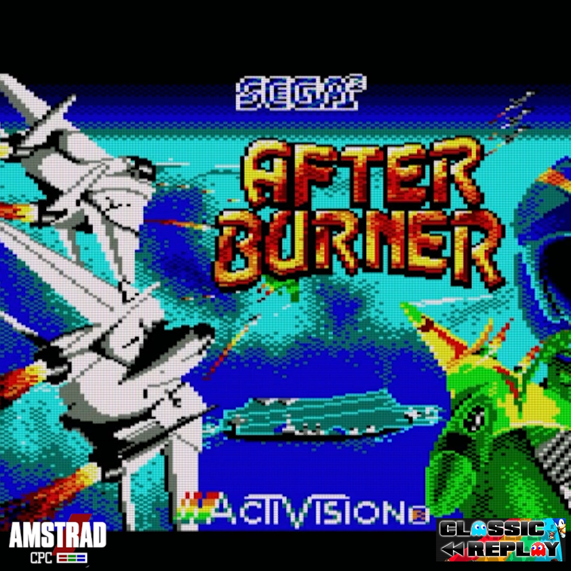 This… is After Burner II on the Sharp X68000 #afterburner #sega