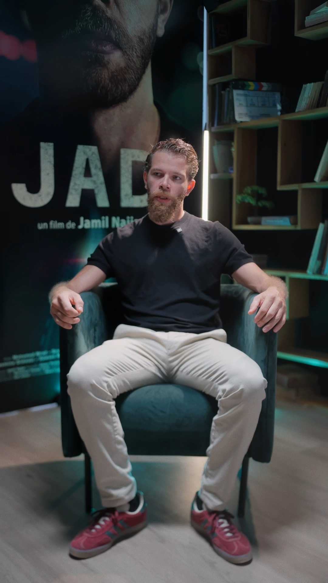 محمد مراد يحكي على تجربتو في فيلم جاد فيلم جاد للمخرج جميل نجار إبتداءً ...