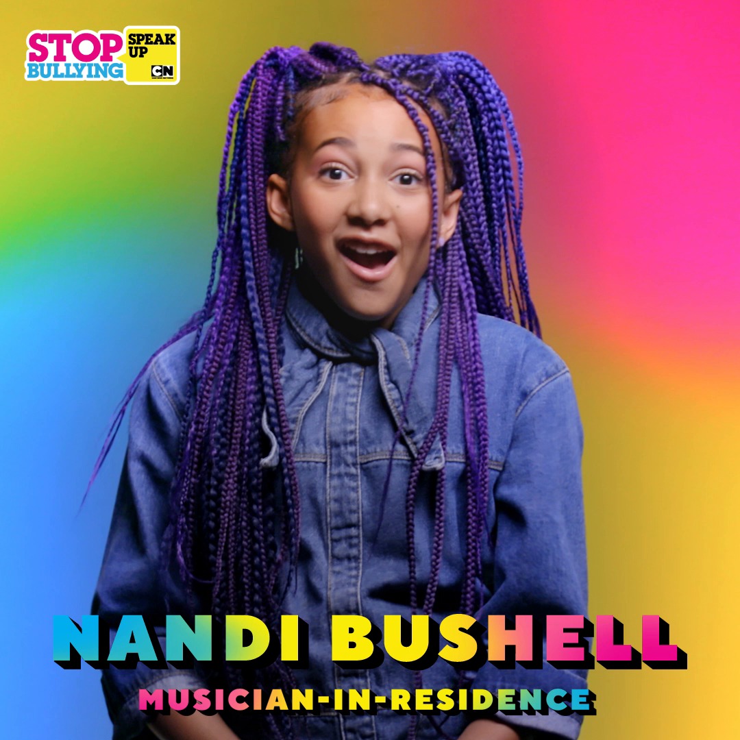 Join Nandi Bushell as we SPEAK UP against bullying! 🗣️💖 With the help ...