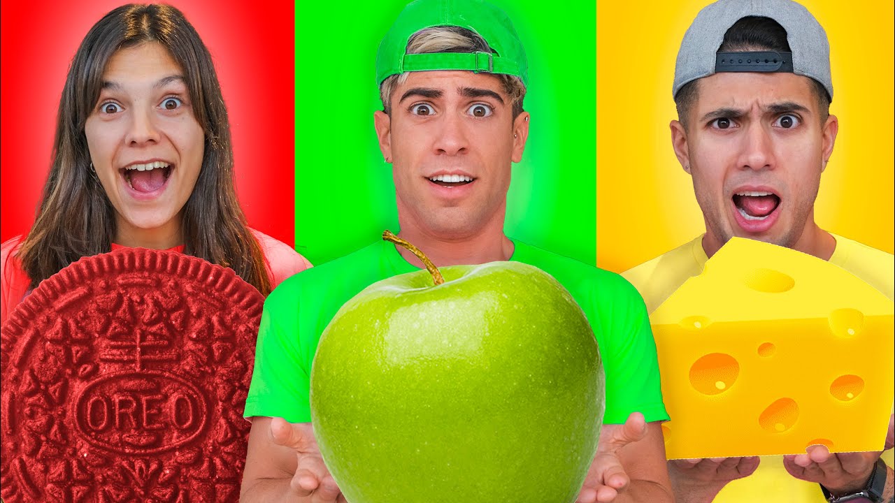 24 HORAS COMIENDO UN SOLO COLOR !! - Alejo Igoa | Alejo Igoa Vlogs ...