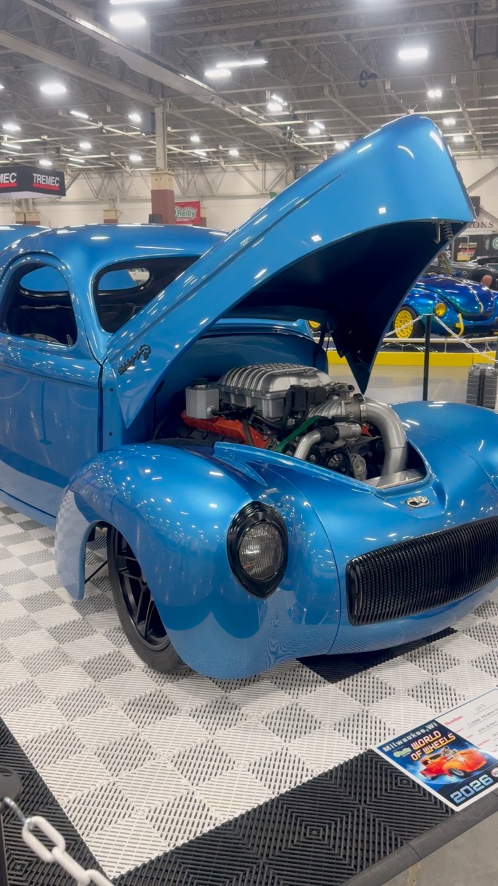 1941 Willys Coupe powered by a 666 horsepower Hellcat Red Eye engine ...