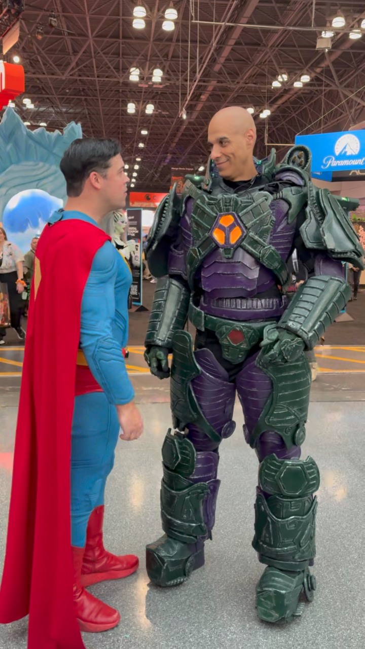 Where’s the dog?! A little recreate from Superman at New York Comic Con ...