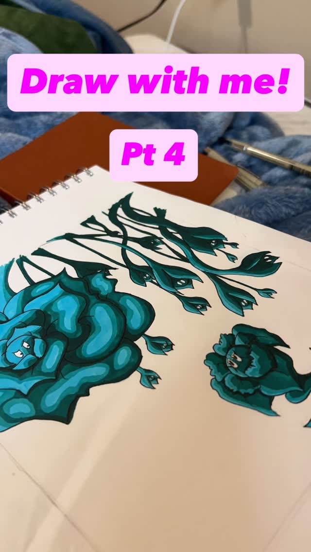 Come draw with me! This is the 4th and FINAL part of this piece. I’ve ...