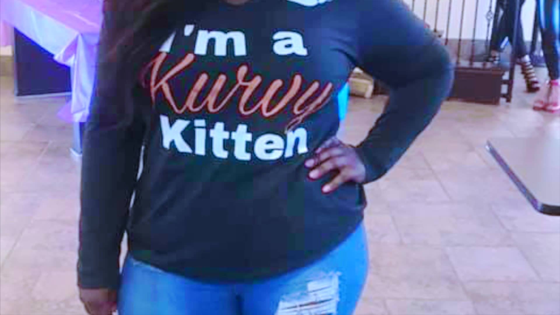 KURVY Kitten Clothing Home