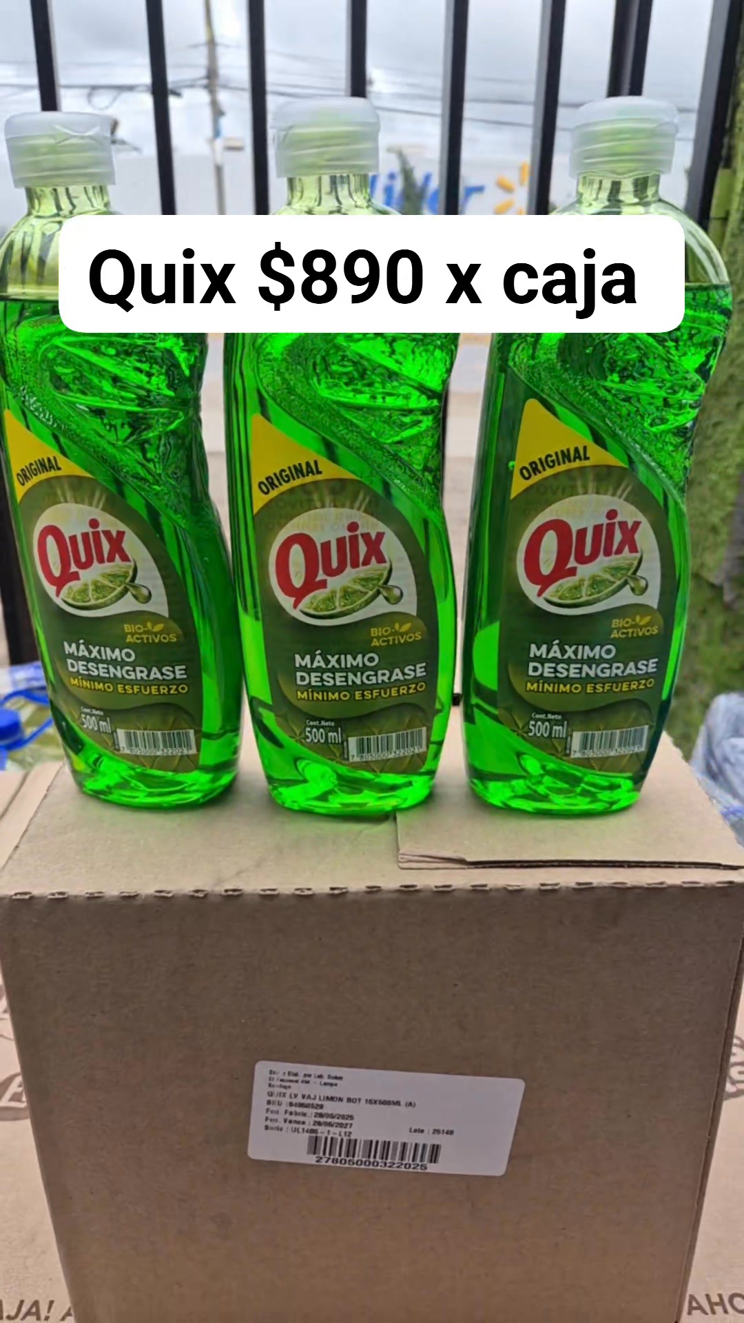 Llegando quix de 500ml $ 890 x caja de 15 unidades | Distribuidora La ...