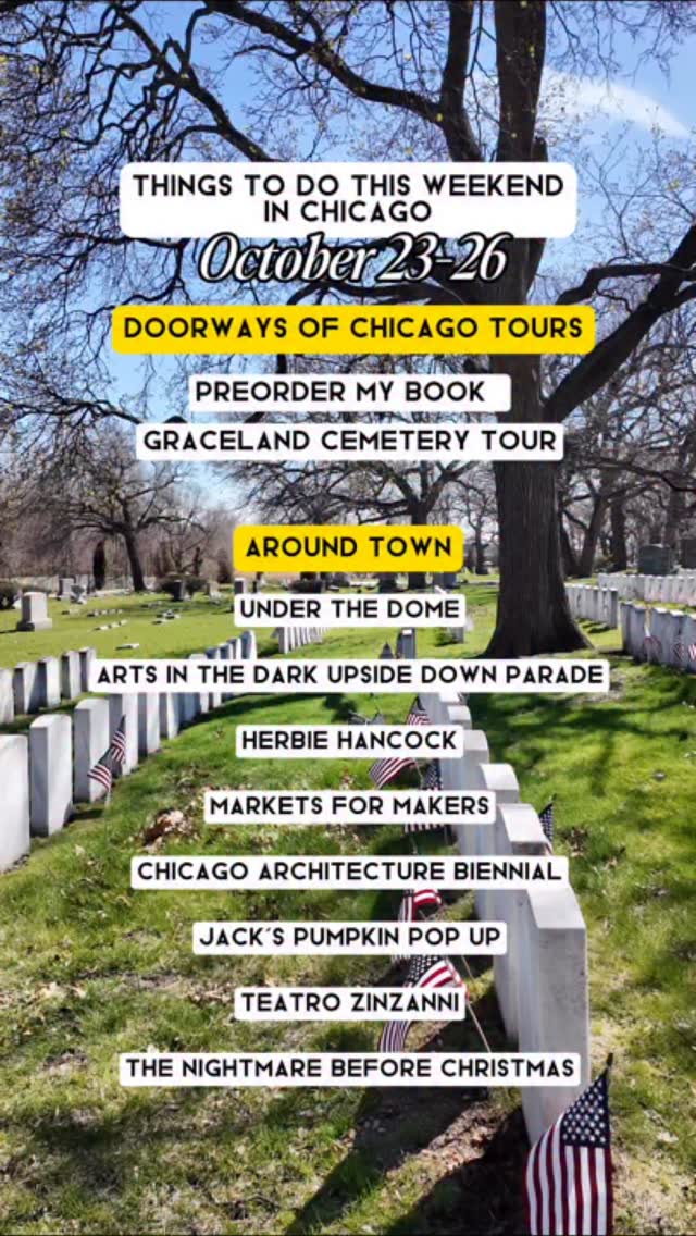 Here’s my list of things to do in Chicago this weekend October 22-26 ...