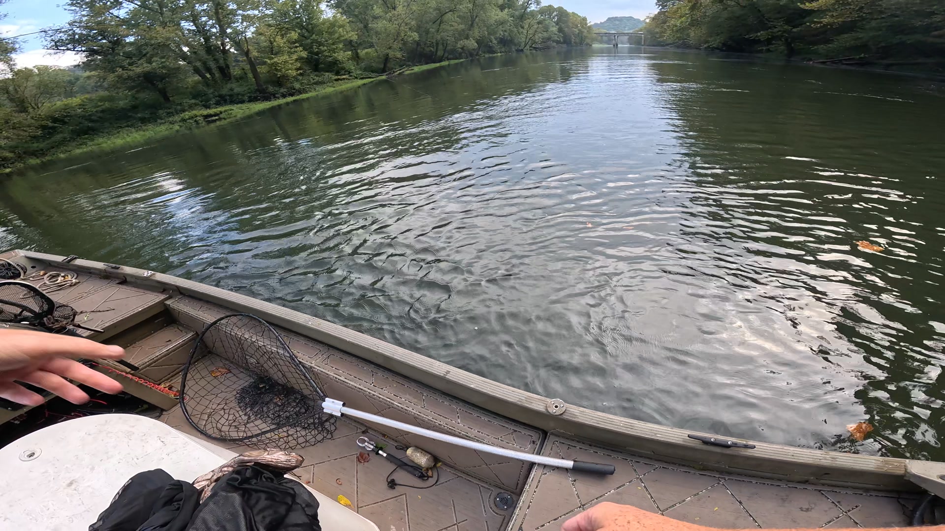 LANGUAGE WARNING When a lone striper is chasing a bait fish you often ...