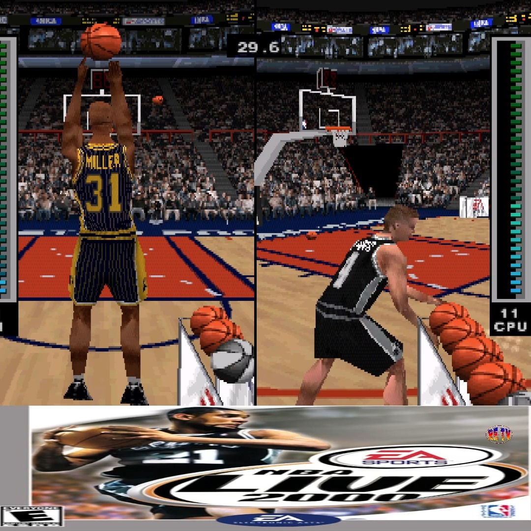 NBA Live 2000 | PS1 | 1999 | Retro-Entertainment TV