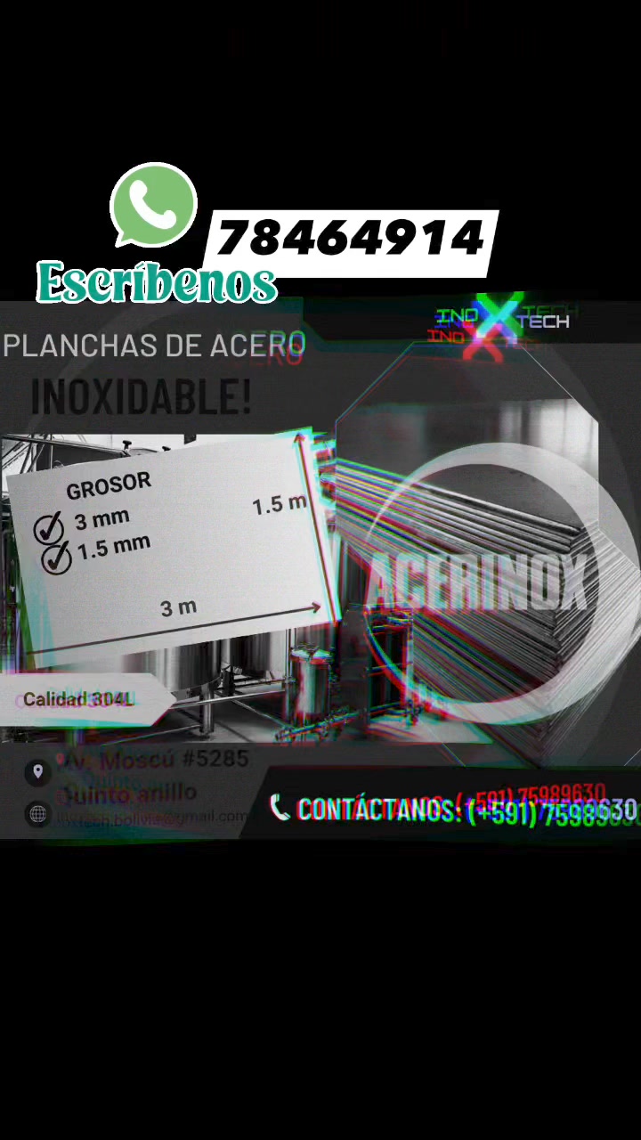 Inox Tech - planchas y perfiles de acero inoxidable | Santa Cruz de la ...