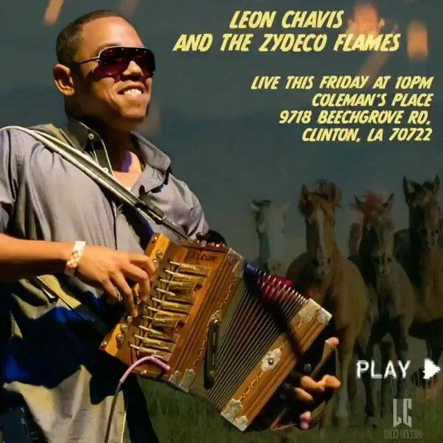 Tomorrow Night In Clinton La Leon Chavis And The Zydeco Flames Cheap tickets to all leon chavis tour dates are available on cheaptickets. facebook