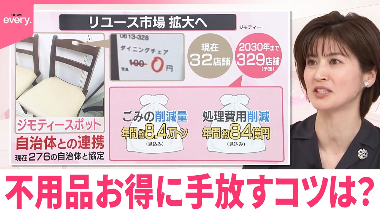 なるほどッ！】自治体と連携“0円”販売も 不用品をお得に手放すポイント 
