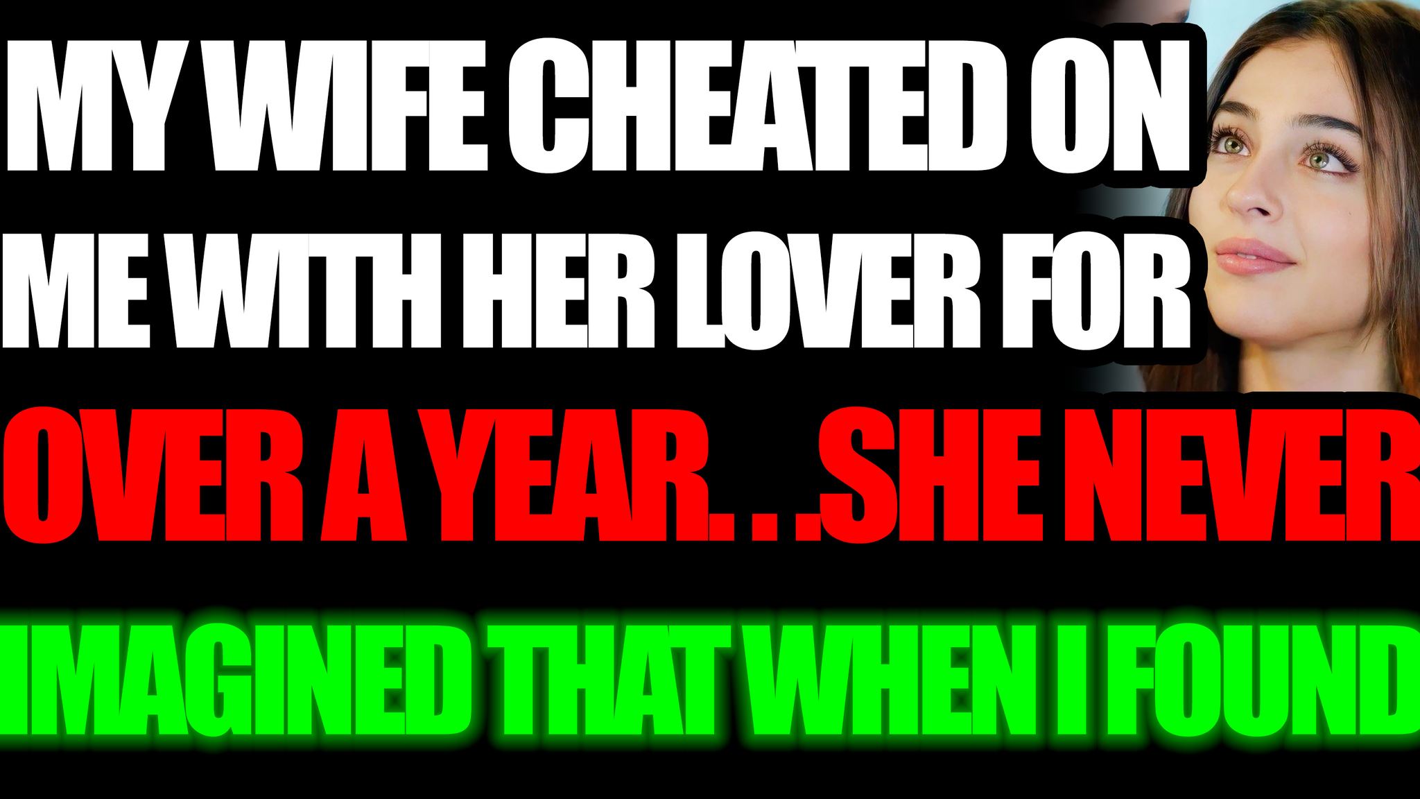 My wife cheated on me with her lover for over a year... She never ...