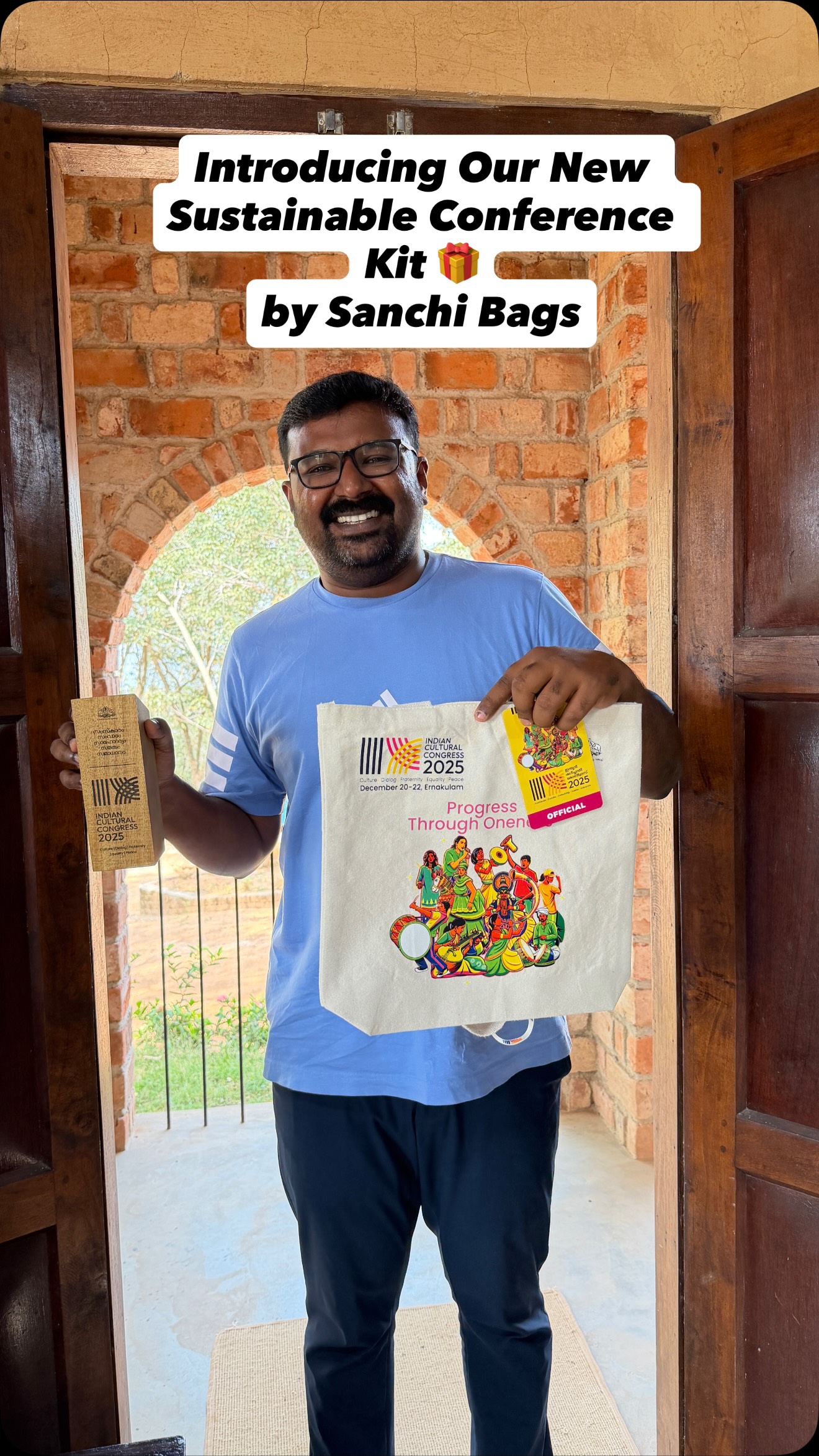 Introducing Our New Sustainable Conference Kit 🎁 by Sanchi Bags Make ...