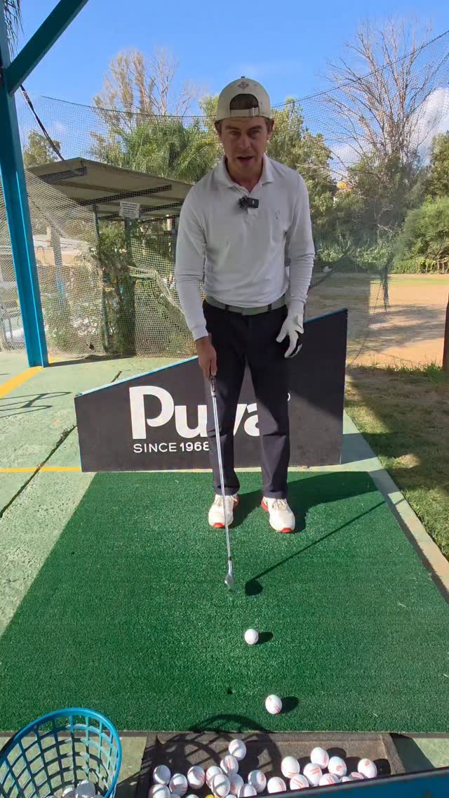 I get it, trying to lift it makes sense but hey this is golf... most of ...