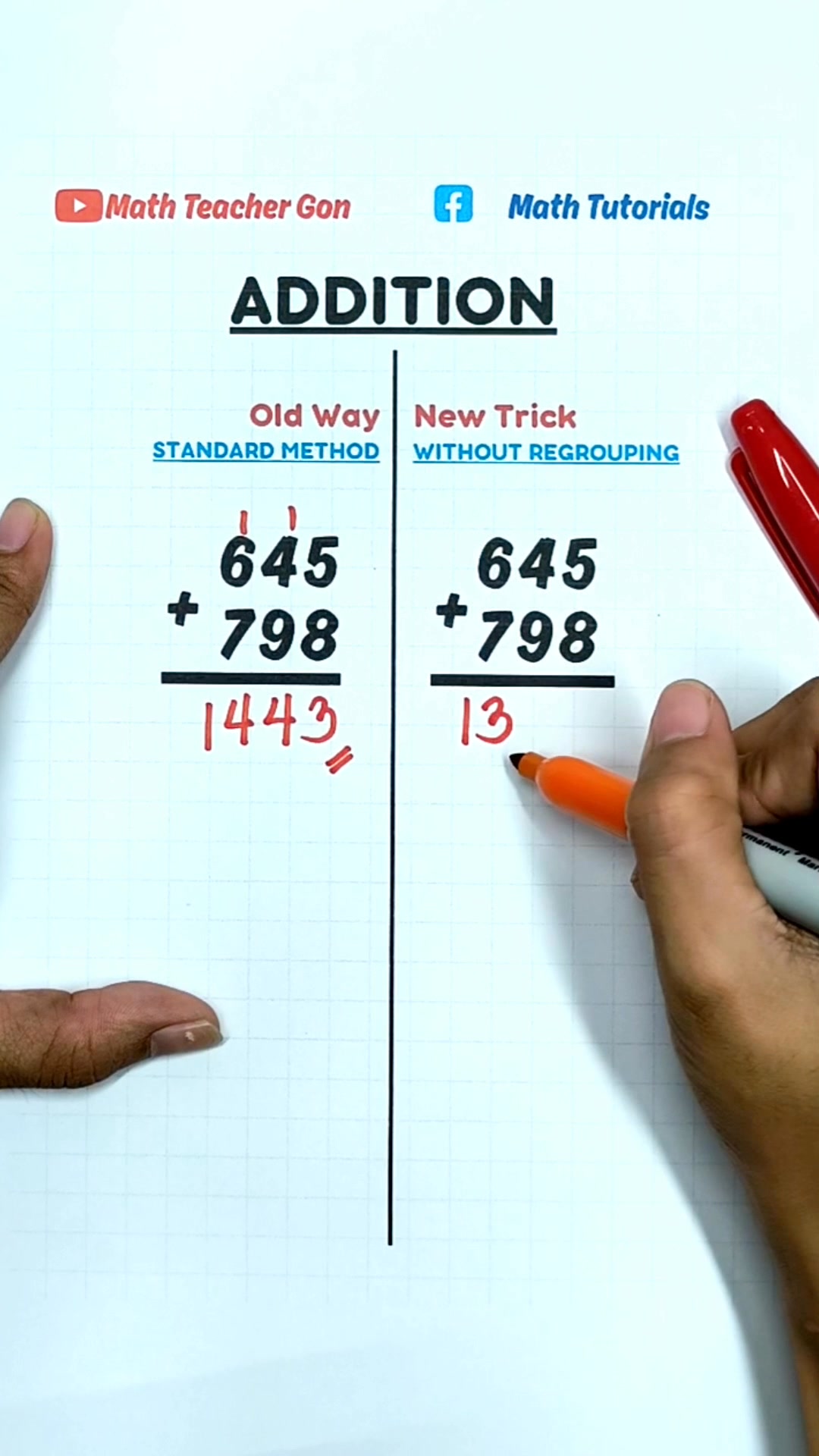 New way or Old Way? IT'S UP TO YOU ️ #teachergon #mathteachergon # ...