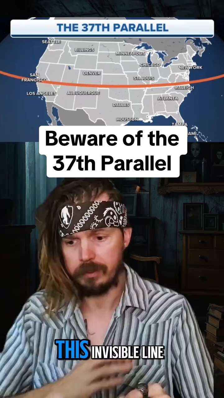 Beware of the 37th Parallel #37thparallel #scarystories # ...