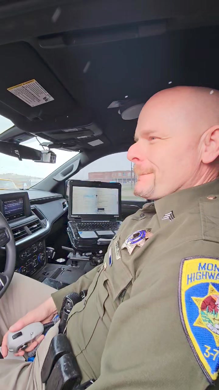 Sergeant Jay Nelson had his final sign off with the Montana Highway ...