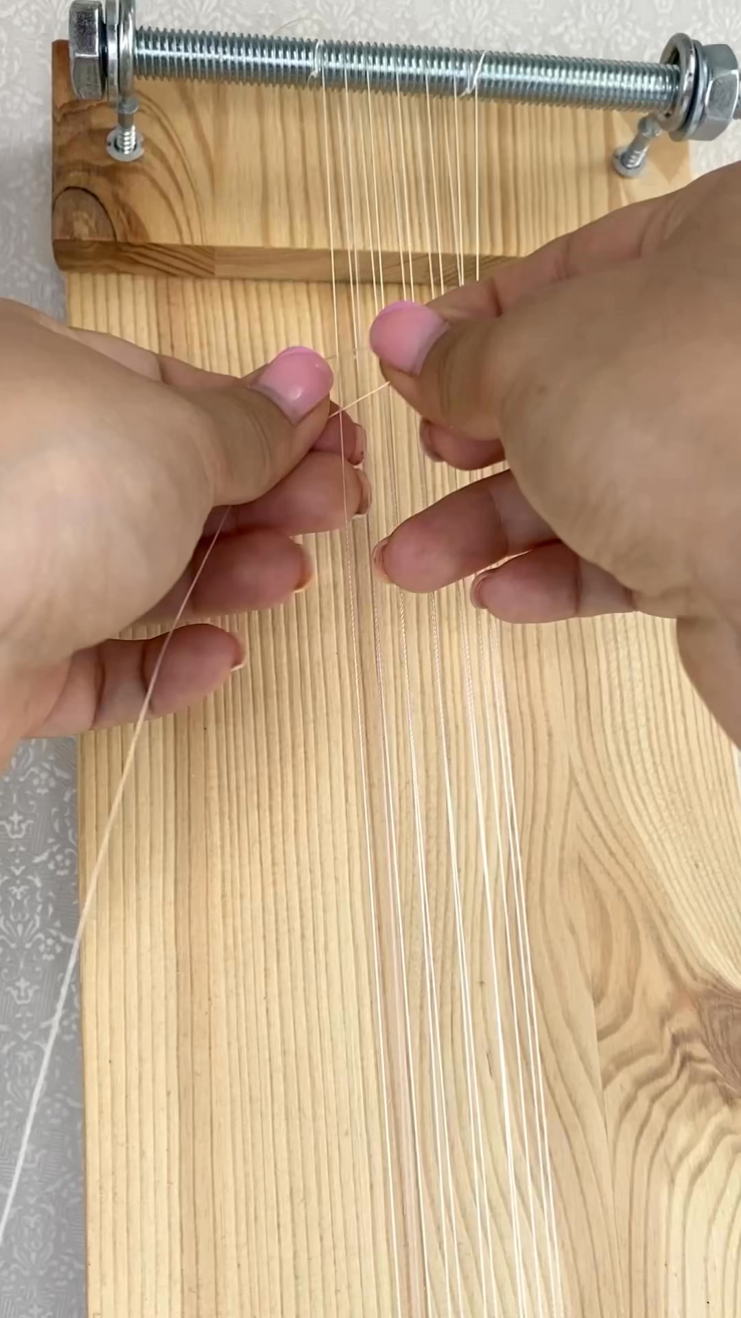How to weave first row on loom for bead weaving? #bracelet #howto # ...