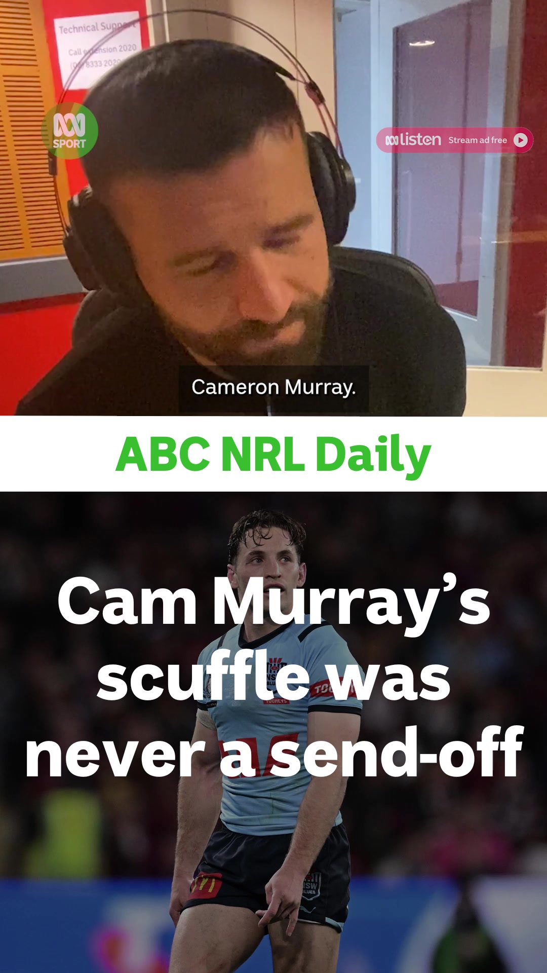 Was the Cam Murray Origin III send-off the right call? Josh Mansour ...