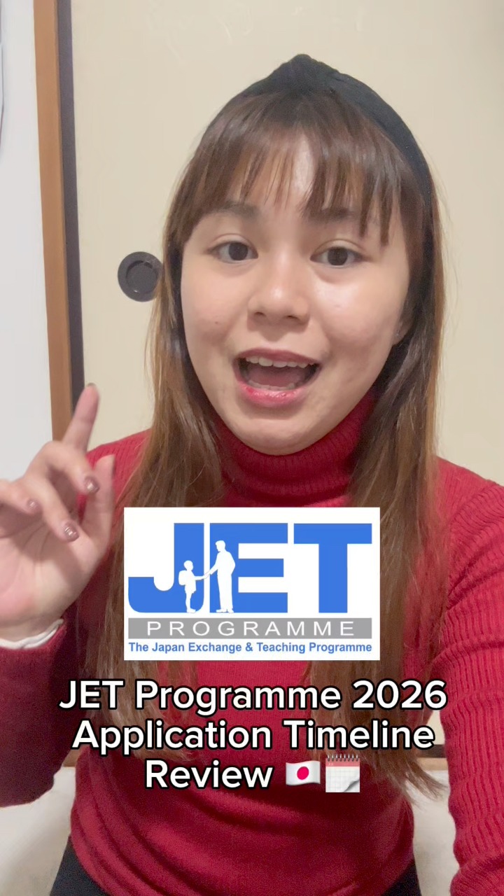 JET PROGRAMME 2026 TIMELINE! Keep track sa schedule guys! Nasa Japan na ...