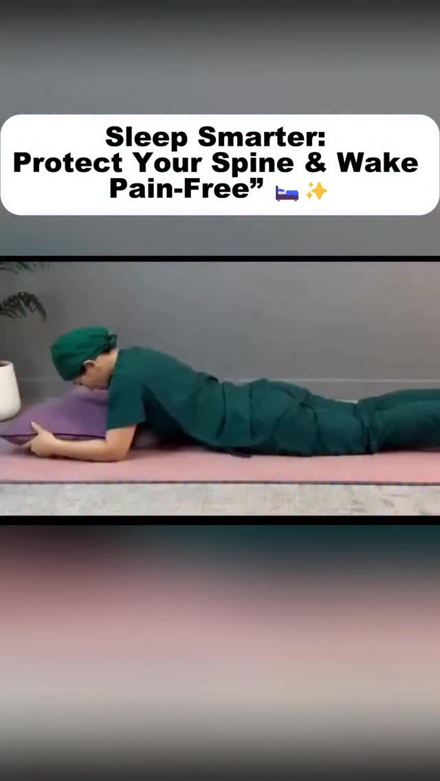 Wake up pain-free! 🛏 Avoid stomach sleeping, tweak side and back ...