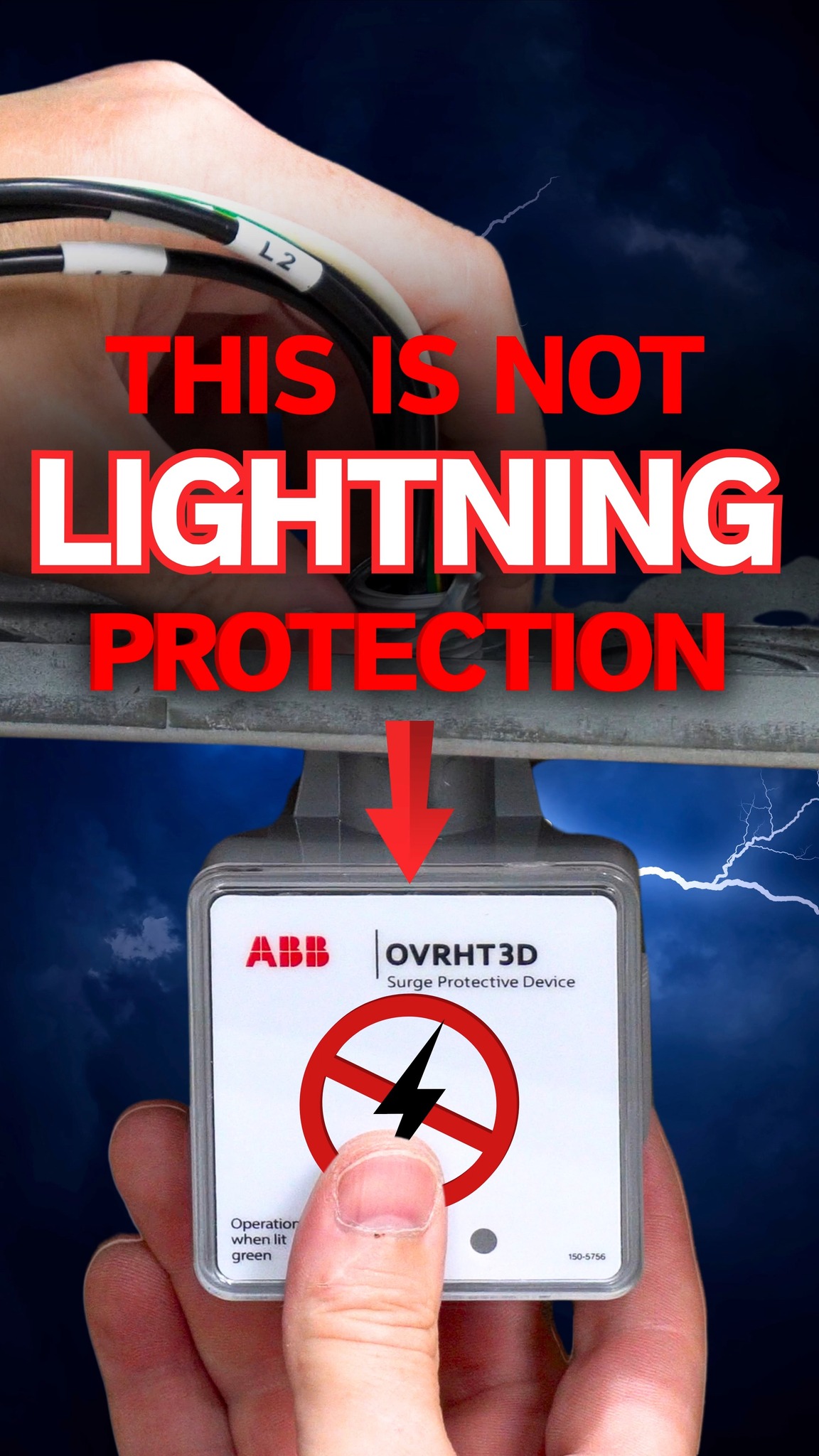 #sponsored Why Surge Protectors Can't Stop Lightning Strikes! Thanks ...