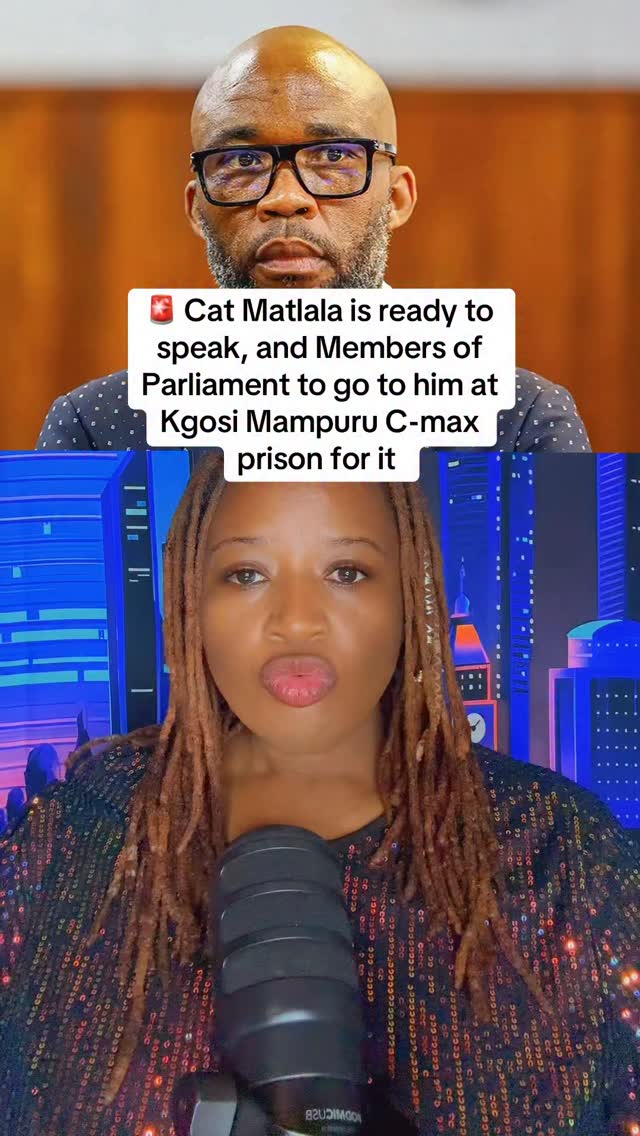 Cat Matlala is reportedly eager to go and tell his side of the story at ...