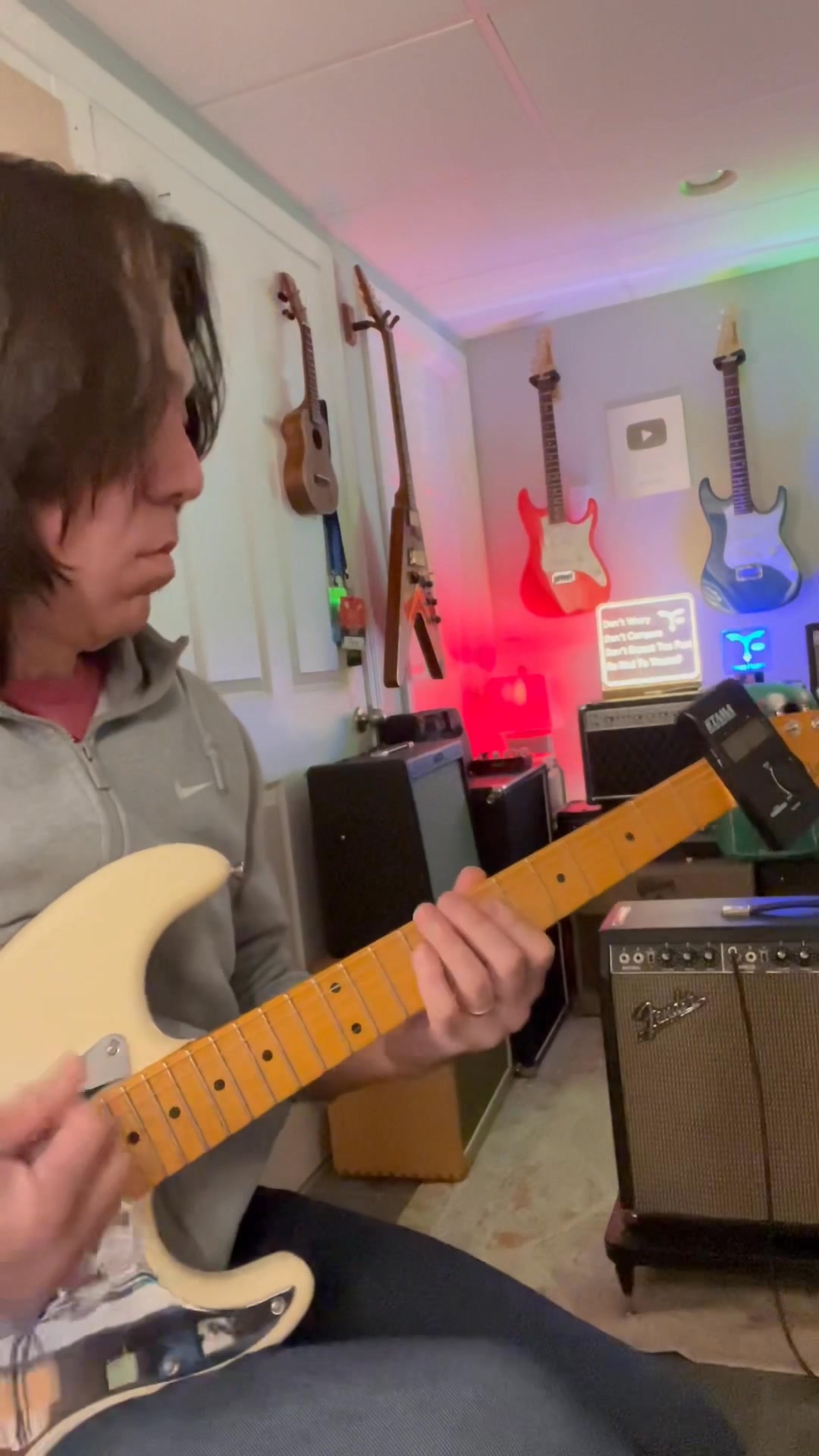 I just played my song Just Funky intro with @officialtamadrums