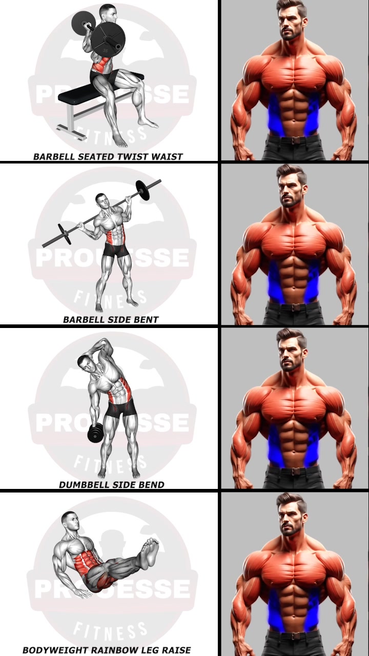 Build a Defined Waistline — Train Your Obliques With Precision. # ...
