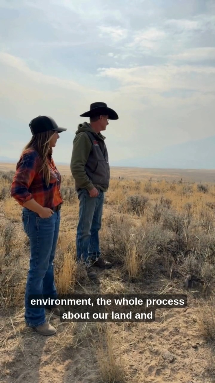Ranchers not only care for their cattle, they also care for the land ...