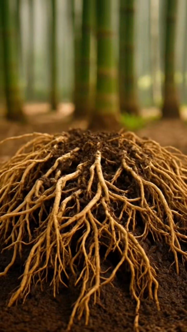 The Bamboo Story Did you know that bamboo takes years before it grows ...