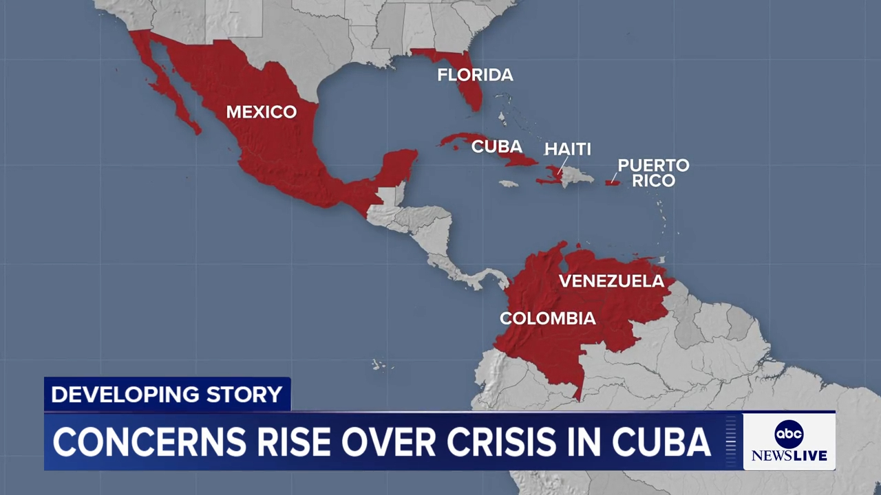 Concerns rise over a potential humanitarian crisis in Cuba sparked by ...