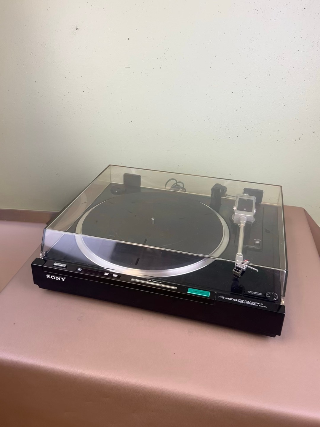 Sony full vintage stack with Sony PS-636 turntable, PT-79R