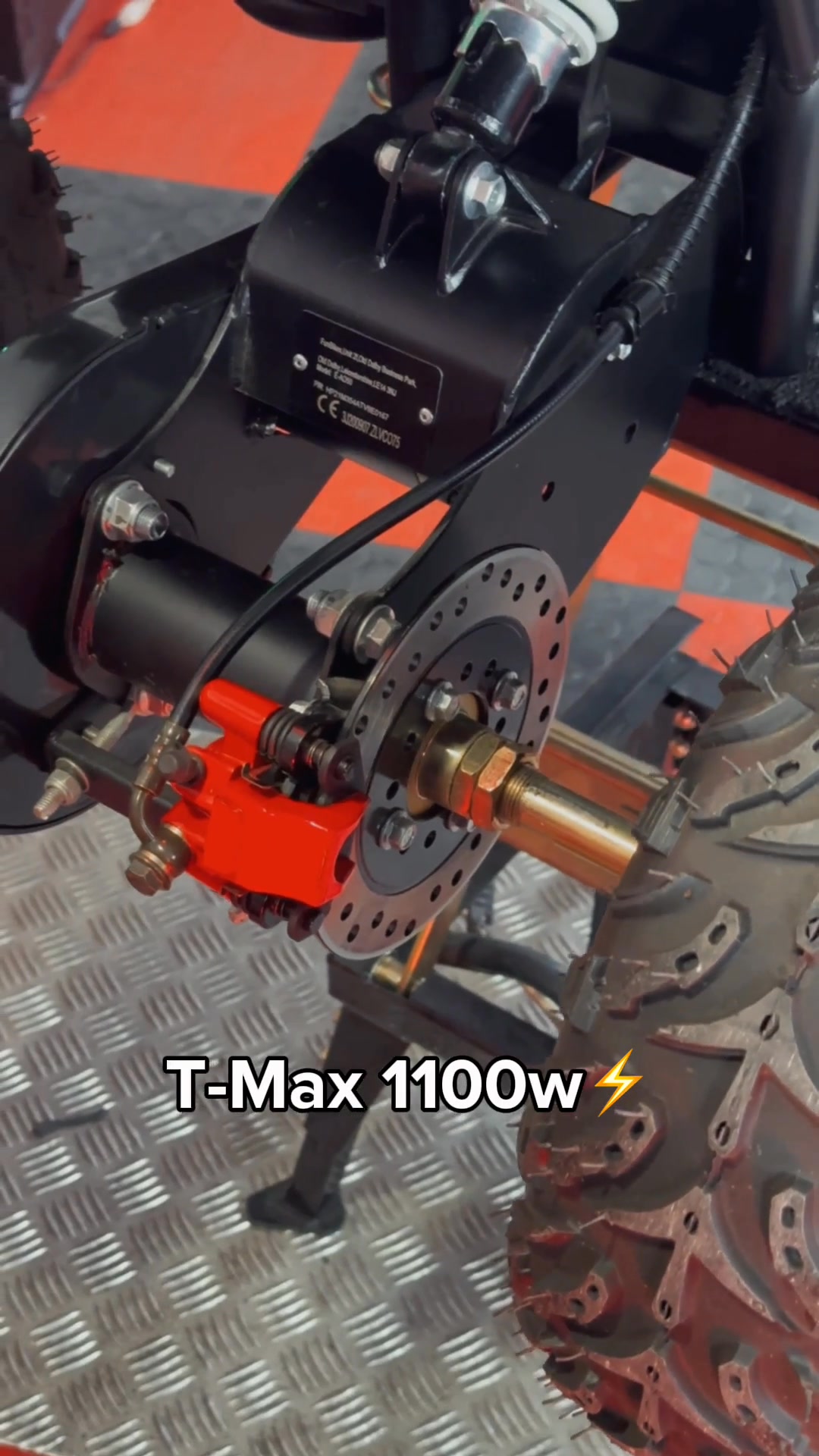 The FunBikes T-Max 1100W delivers smooth electric power with proper off ...
