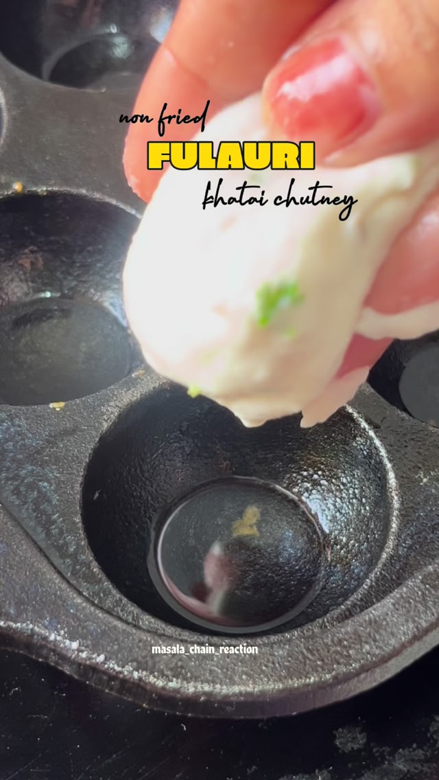 Non-Fried Fulauri Recipe with Soaked Urad Dal | Healthy Indian Snack ...