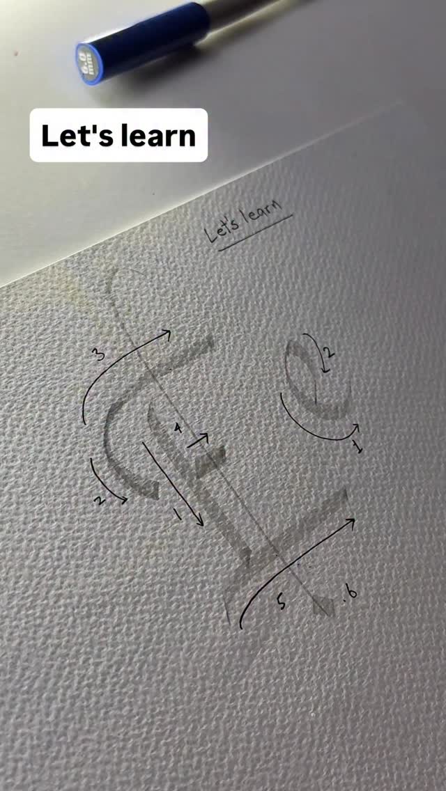 Lets learn calligraphy / link in bio #art #calligraphy #purple ...