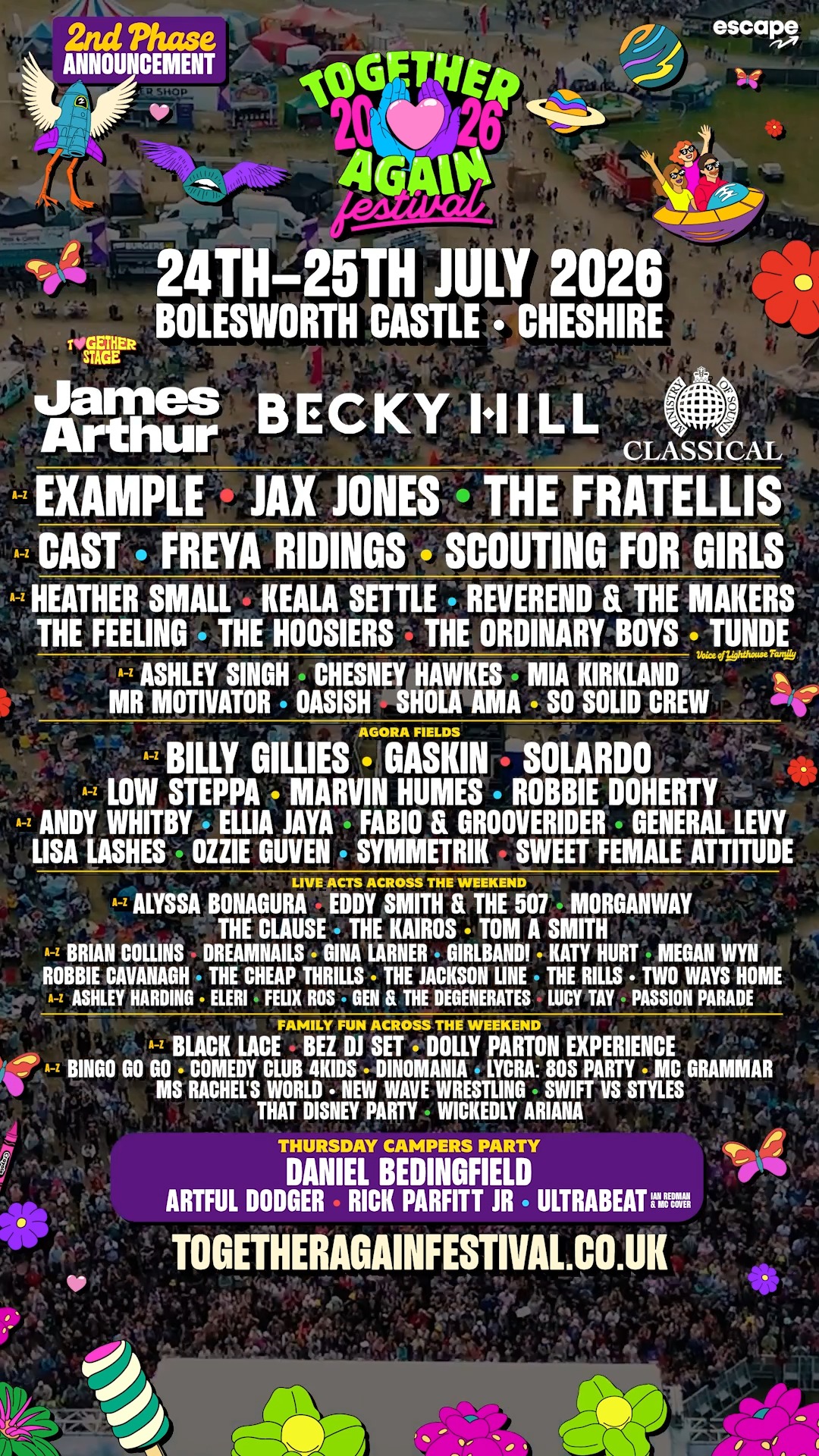 🚨 THIRD RELEASE TICKETS ON SALE NOW! 🚨 Secure your weekend for just £20 ...