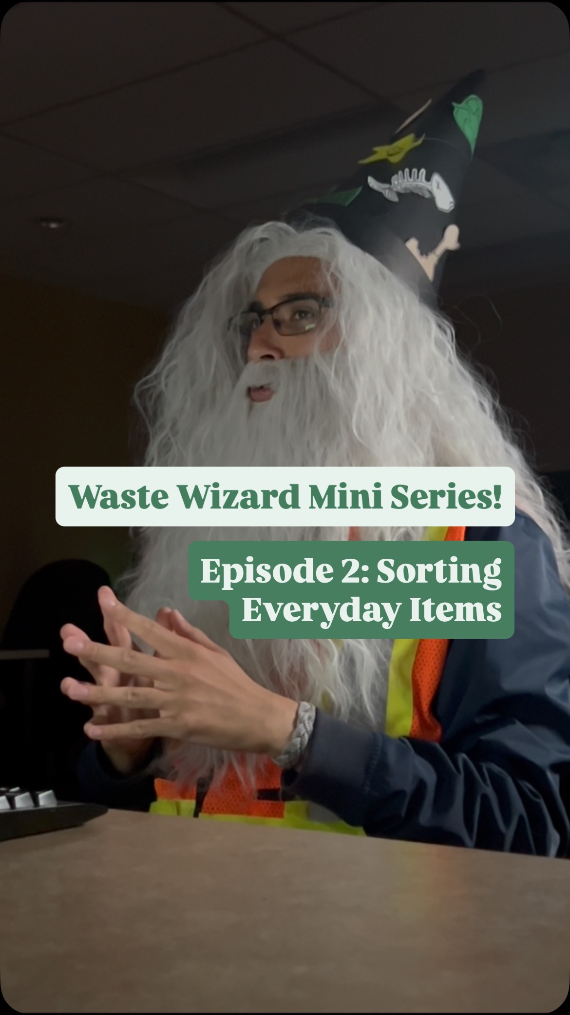 Deep beneath the city, the Waste Wizard is conjuring spells and ...